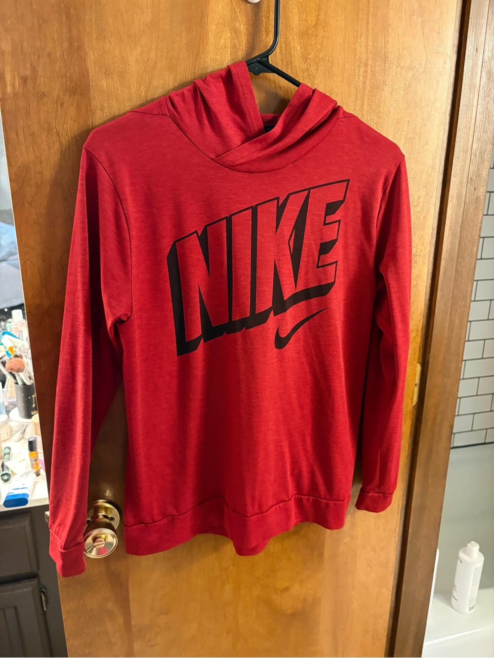 Nike Kid’s Red lightweight hoddie